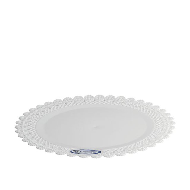 Obrázek produktu Podnos plast pr. 42cm bílý krajka (krt.34ks) Erremme