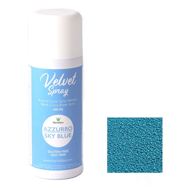 Obrázek produktu Velvet sprej modrý Martellato