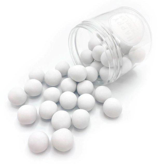 Obrázek produktu Dekorace čokoládové WHITE CHOCO XXL 120g Happy Sprinkles