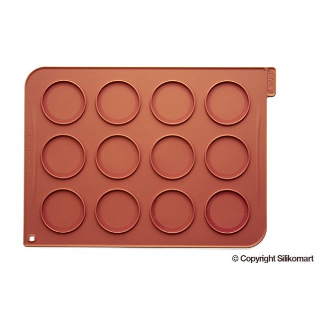 Obrázek produktu Podložka silikon terakota: KOLEČKA WHOOPIES 12x pr.7cm