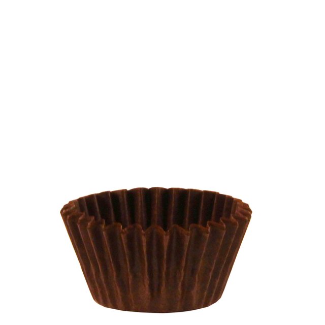 Obrázek produktu Košíček na pralinky hnědý 30x18mm 1000 ks