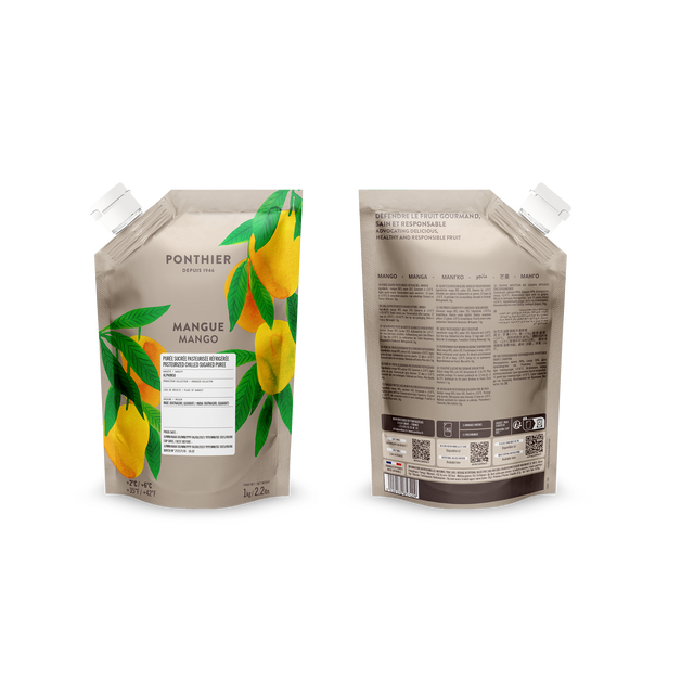 Obrázek produktu PONTHIER Pyré mango ALPHONSO MANGO 2,5kg x4