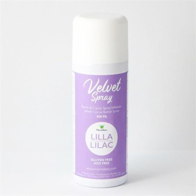 Obrázek produktu Velvet sprej fialový LILA 400ml Martellato