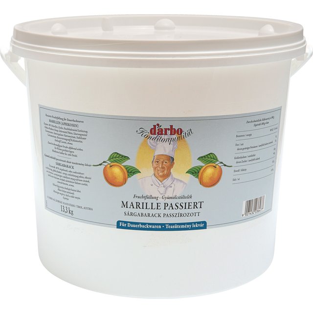 Obrázek produktu D'Arbo náplň do trv.pečiva meruňka 13,3 kg