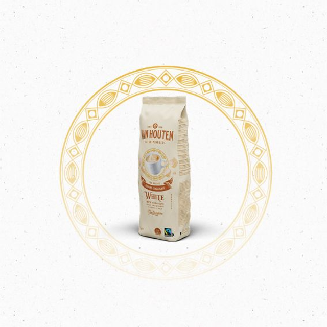 Obrázek produktu Horká čokoláda BÍLÁ 10x 1 kg  VAN HOUTEN