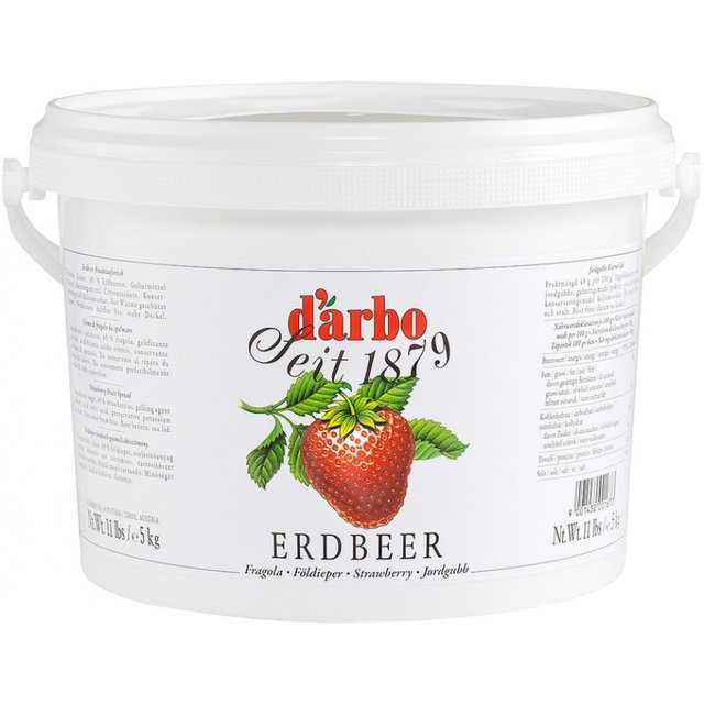 Obrázek produktu D'Arbo džem jahoda bez kousků 40% 5 kg