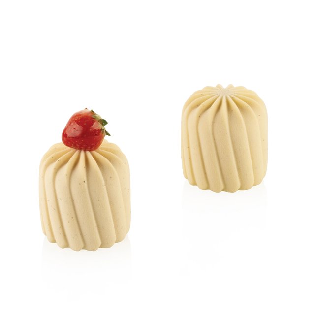 Obrázek produktu Forma silikon bílá: HARMONY 150 pr.60mm, v.67mm 150ml Silikomart