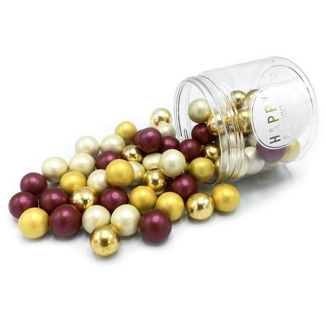 Obrázek produktu Dekorace čokoládové XXL DELIGHT (kuličky) 130g Happy Sprinkles