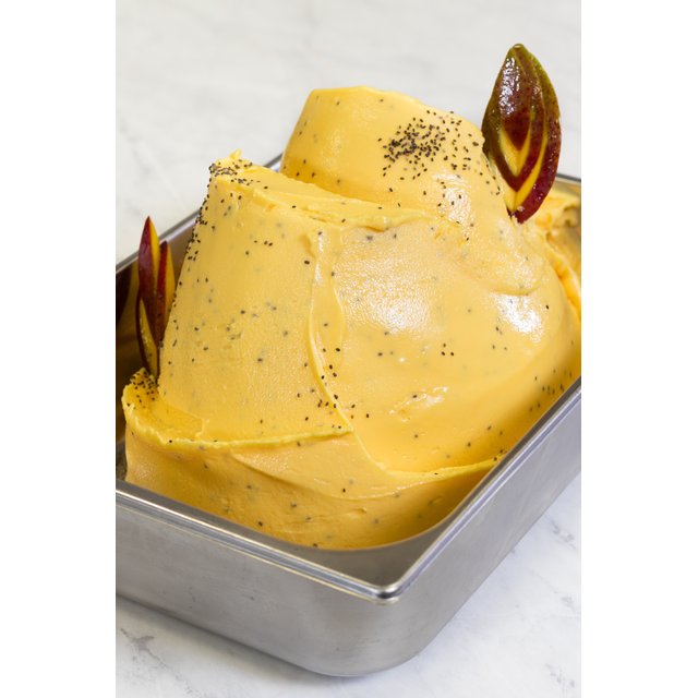 Obrázek produktu FRUITY&VEGGY mango, broskev, chia semínka (zmrzlina vegan) 12x1,25kg Leagel