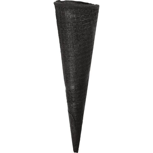 Obrázek produktu Kornouty černé 18x5cm Cialda SUPER BLACK 200 ks