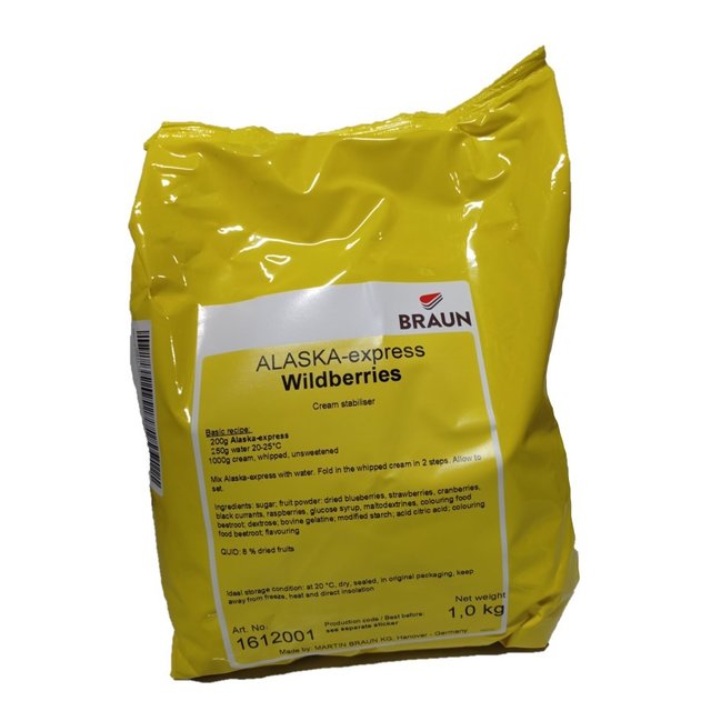 Obrázek produktu Alaska-e WILDBERRIES  (ztužovač lesní plody) 5x1kg BRAUN