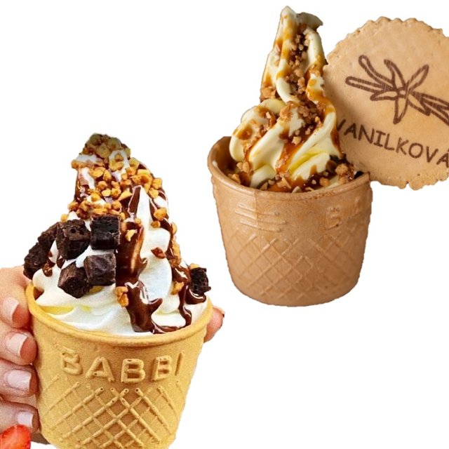 Obrázek produktu Kornouty pohárky BABBI Bichiere di cialda medio 165ks