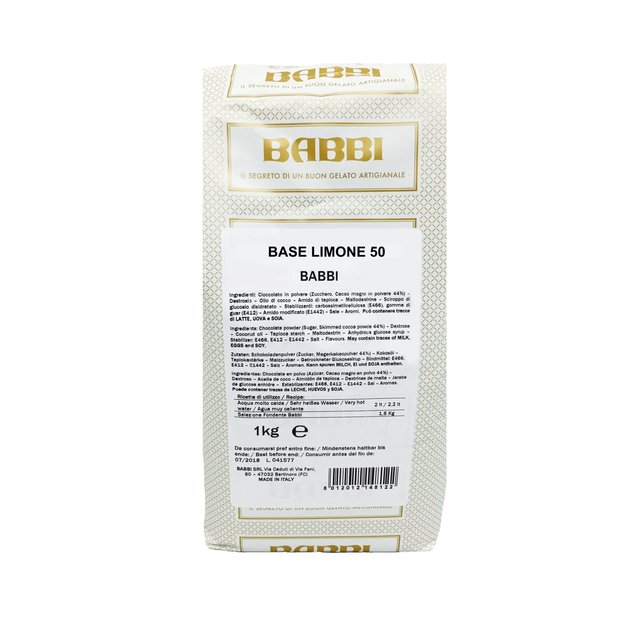 Obrázek produktu Base Limone 50 (base citron) 1kg x8