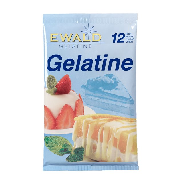 Obrázek produktu Plátková želatina sáček/obálka 12 ks Ewald
