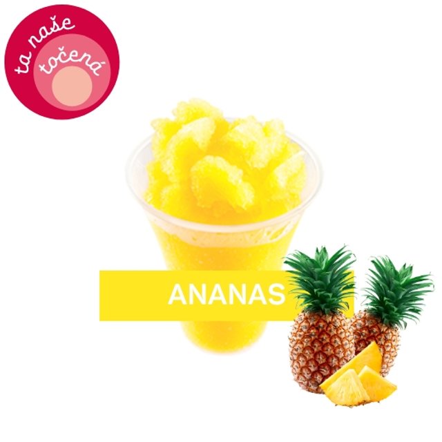Obrázek produktu Ledová tříšť ANANAS  750 g  (16ks v krt)