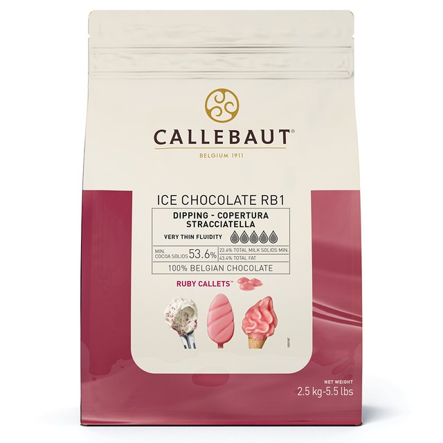 Obrázek produktu ICE Choc Ruby RB1  (poleva na nanuky ruby) 2,5kg