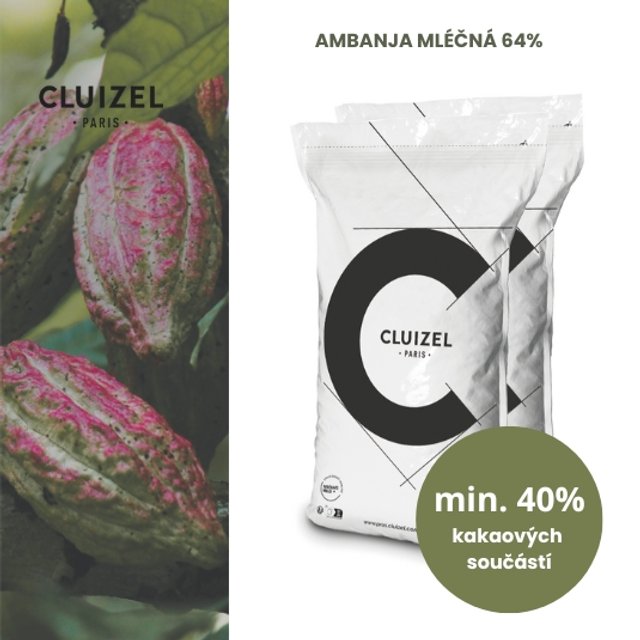 Obrázek produktu MC Čokoláda mléčná 40% GRAND CRU AMBANJA 2x10 kg