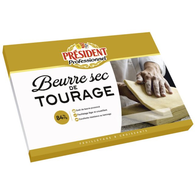 Obrázek produktu Máslo Tourage 84% 5x 2kg President professionnel