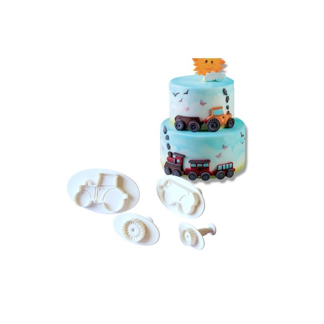 Obrázek produktu Vykrajovátko - TRAKTOR 4ks Martellato