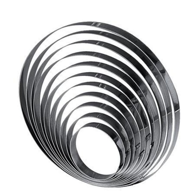 Obrázek produktu Ráfek nerez KRUH pr.10cm v.2cm Martellato