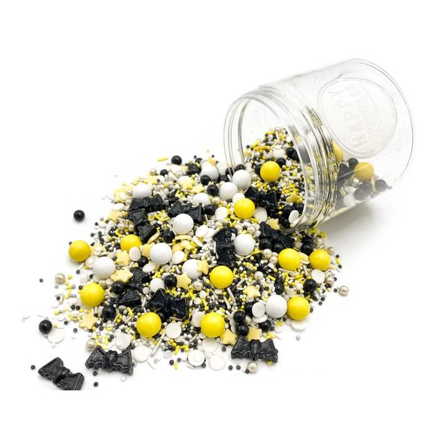 Obrázek produktu Dekorace cukrové BAT VIBES 90g Happy Sprinkles