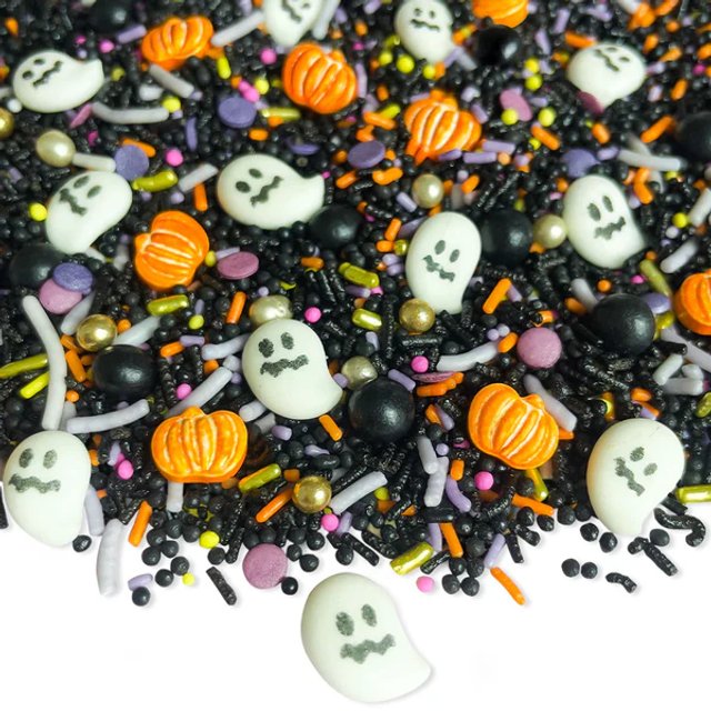 Obrázek produktu Dekorace cukrové GHOST STORIES 90g Happy Sprinkles