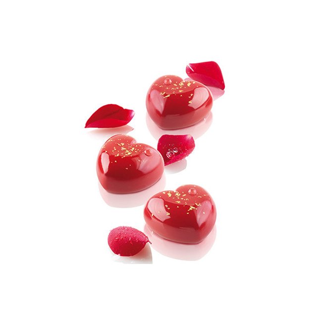 Obrázek produktu Forma silikon bílá: SRDCE CUPIDO 15x30ml