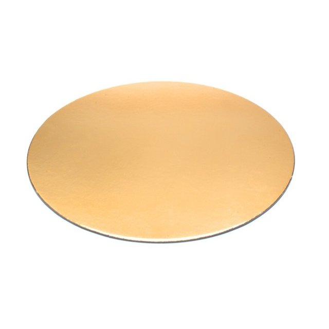 Obrázek produktu Lepenková podložka pr.18cm zlatá 100 ks