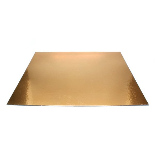 Obrázek produktu Lepenková podložka 6x12cm zlatá 100 ks