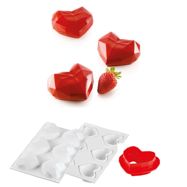 Obrázek produktu Forma silikon bílá: AMORINI ORIGAMI 6x110ml Silikomart