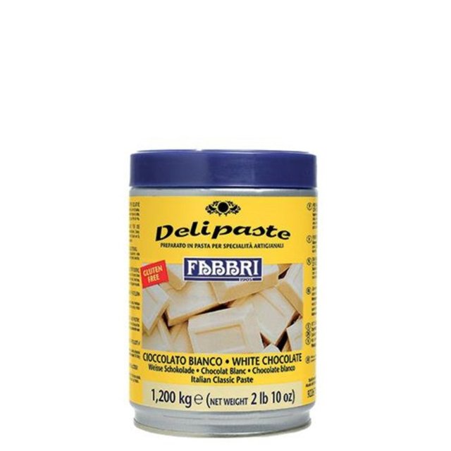 Obrázek produktu Delipaste CIOCCOLATO BIANCO  (pasta bílá čokoláda) 1,2 kg