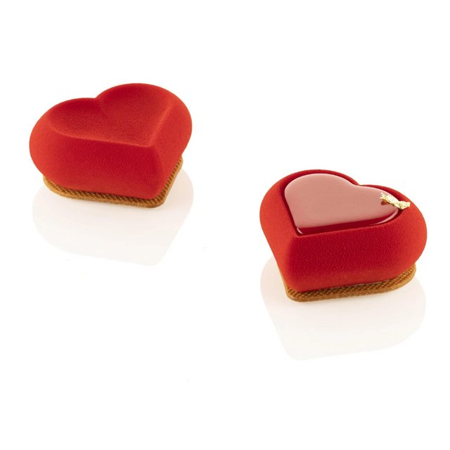 Obrázek produktu Forma silikon bílá: HEARTIX 85 78X70mm v.30mm 85ml Silikomart