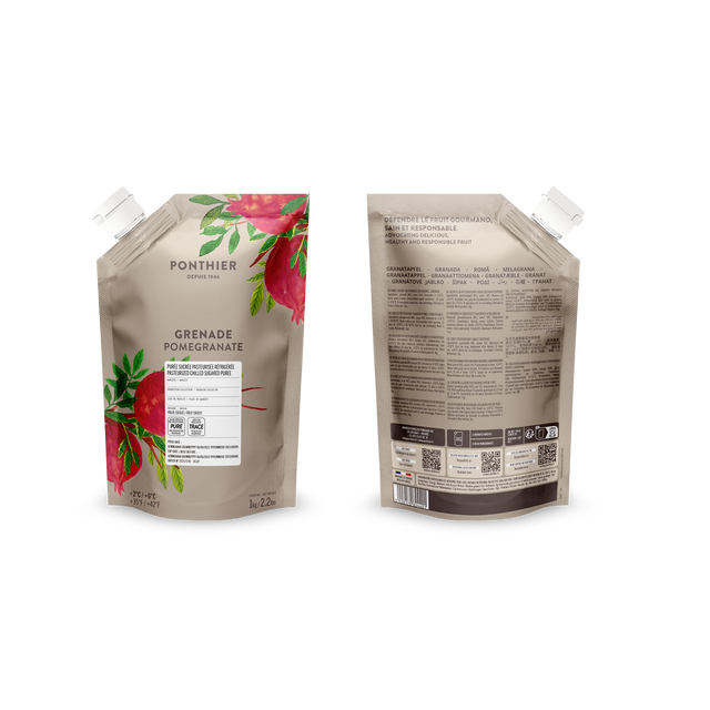 Obrázek produktu PONTHIER Pyré granátové jablko POMEGRANATE 1kg x6
