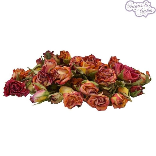 Obrázek produktu ROSIE ROSE - SUŠENÉ KVĚTY růže krémovo oranžové SUNSET MIX 50g SA