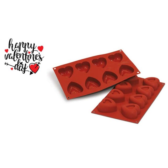 Obrázek produktu Forma silikon terakota: SAVARIN SRDCE 8x72ml