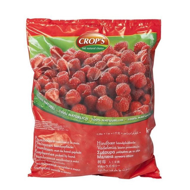 Obrázek produktu MRAŽ. Crop´s MALINY IQF Williamette 2,5kg