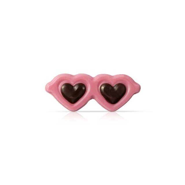 Obrázek produktu Čokoládový dekor sluneční brýle ±45x17.5mm 180ks (Sunglasses) DOBLA