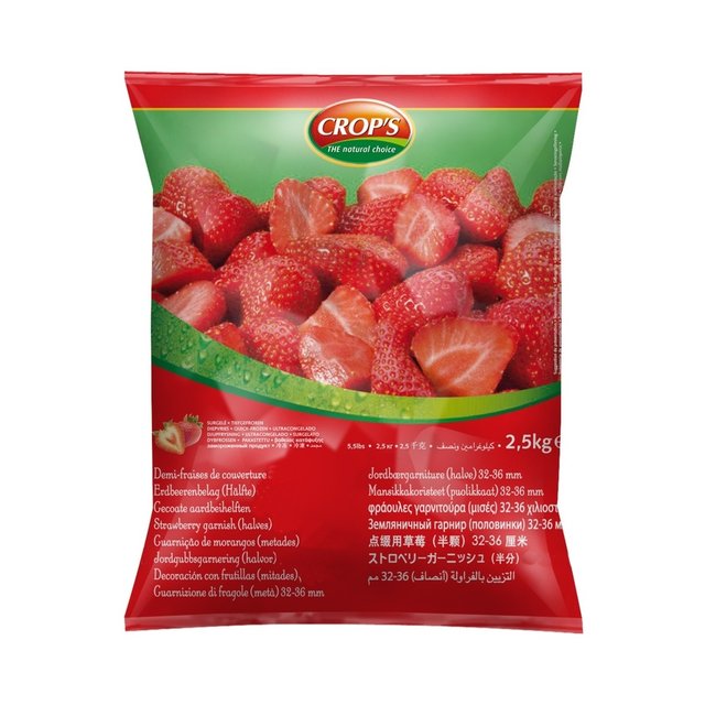 Obrázek produktu MRAŽ. Crop´s JAHODY PŮLKY 28/32 4x2,5kg