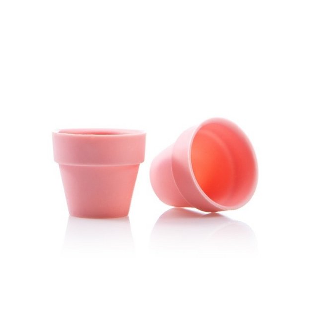 Obrázek produktu Květináč velký RŮŽOVÝ 6,2x5,5cm 28ks/krab. DOBLA NAHRAZENO