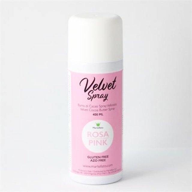 Obrázek produktu Velvet sprej růžový ROSA 400 ml Martellato