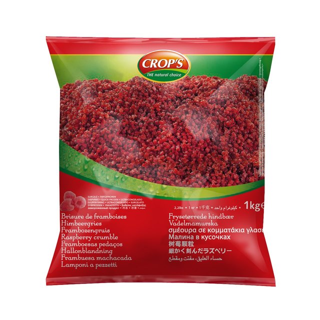Obrázek produktu MRAŽ. Crop´s MALINY CRUMBLE 1kg (drť)