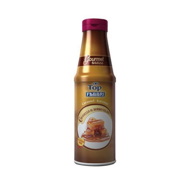 Obrázek produktu Gourmet sauce - topping MÁSLOVÝ SLANÝ KARAMEL- S 6x 1ks