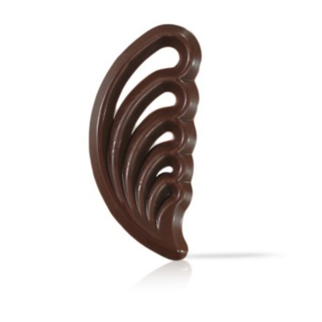 Obrázek produktu Čoko dekor filigrán BELLE DÉCOR (křídla) 5x2,4cm 280ks/krab. DOBLA