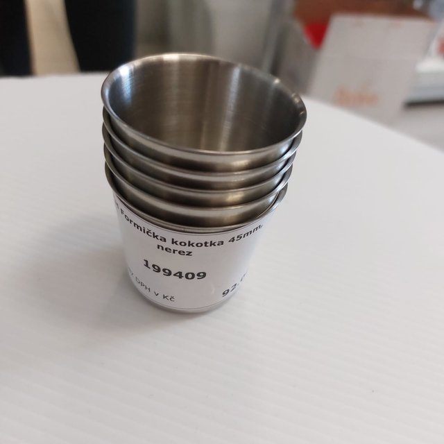 Obrázek produktu Forma kokotka 45mm, nerez SCH