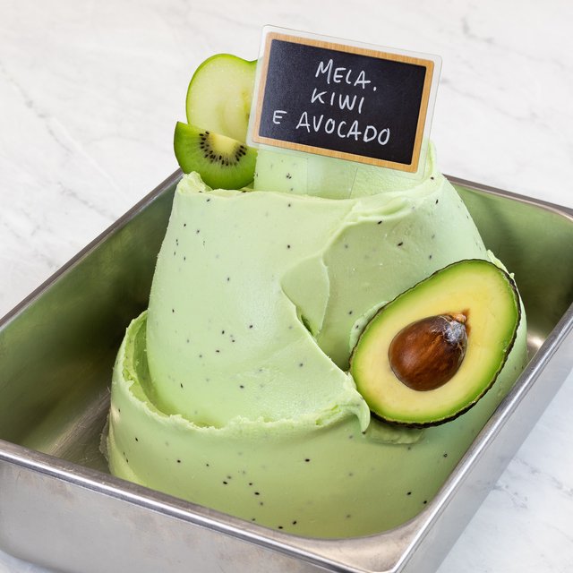 Obrázek produktu FRUITY&VEGGY jablko, kiwi, avocado (zmrzlina vegan) 12x 1,25kg LEAGEL