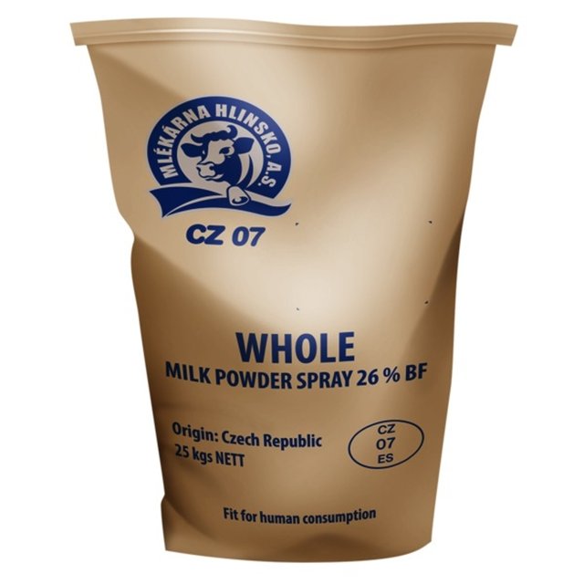 Obrázek produktu Sušené mléko plnotučné 25 kg (Mlékárna Hlinsko)