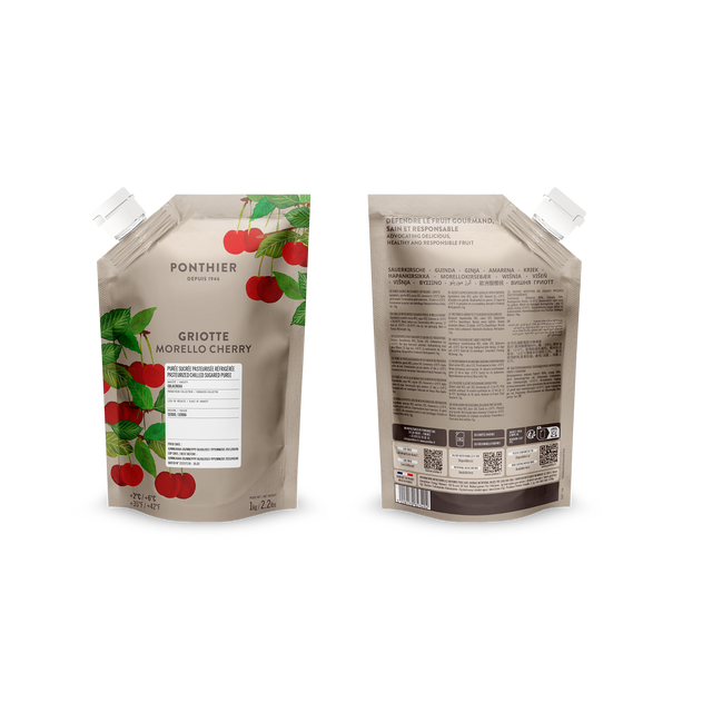 Obrázek produktu PONTHIER Pyré třešeň MORELLO CHERRY 1kg x6