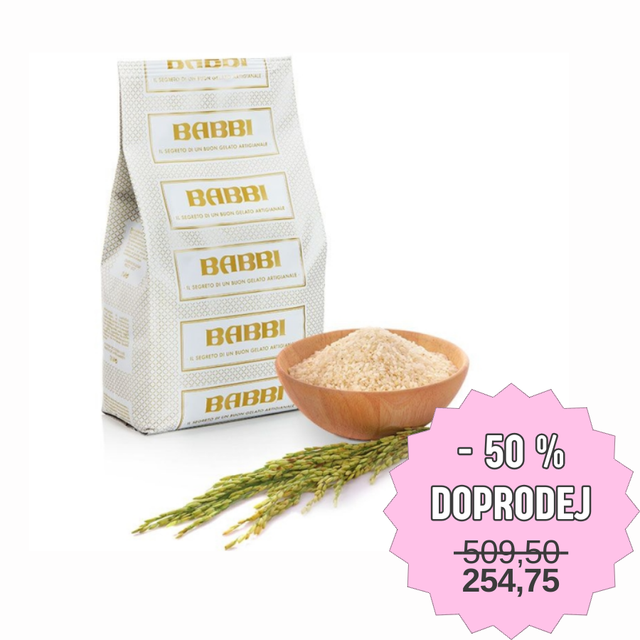 Obrázek produktu Riso natura stevia vaniglia Gialla (vegan vanilková zmrzlina bez cukru) 8x 1,25 kg BABBI DOPRODEJ