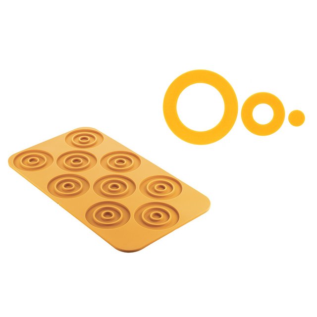 Obrázek produktu Šablona silikon - KRUHY 9x 22-58-100mm Silikomart