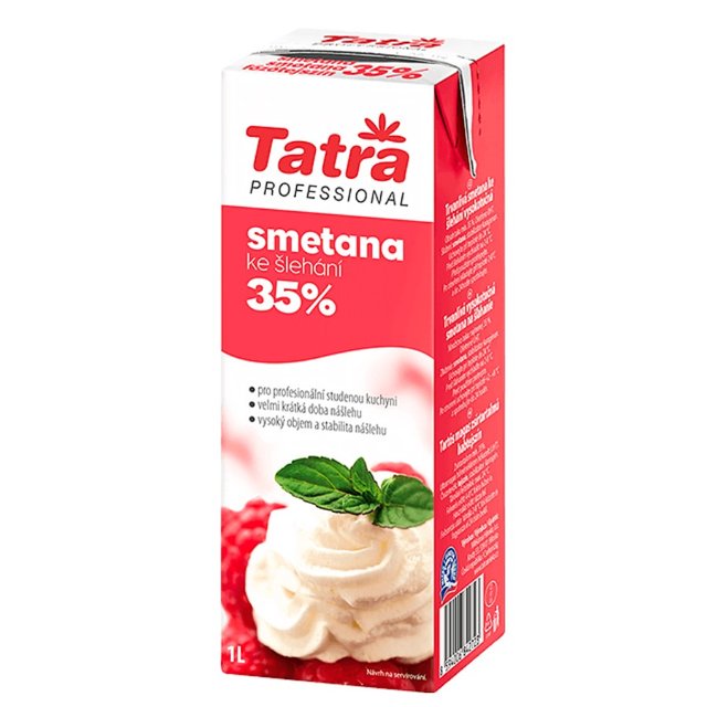 Obrázek produktu TATRA 35% smetana na šlehání 6x 1l
